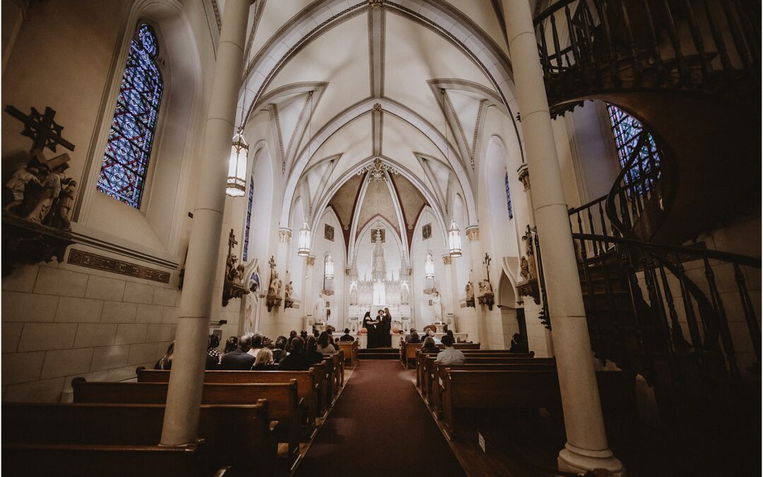 Jessica and Mike’s Gothic Halloween Wedding