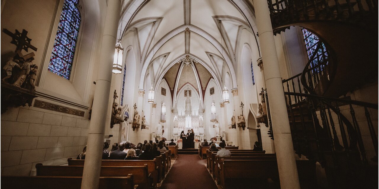 Jessica and Mike’s Gothic Halloween Wedding