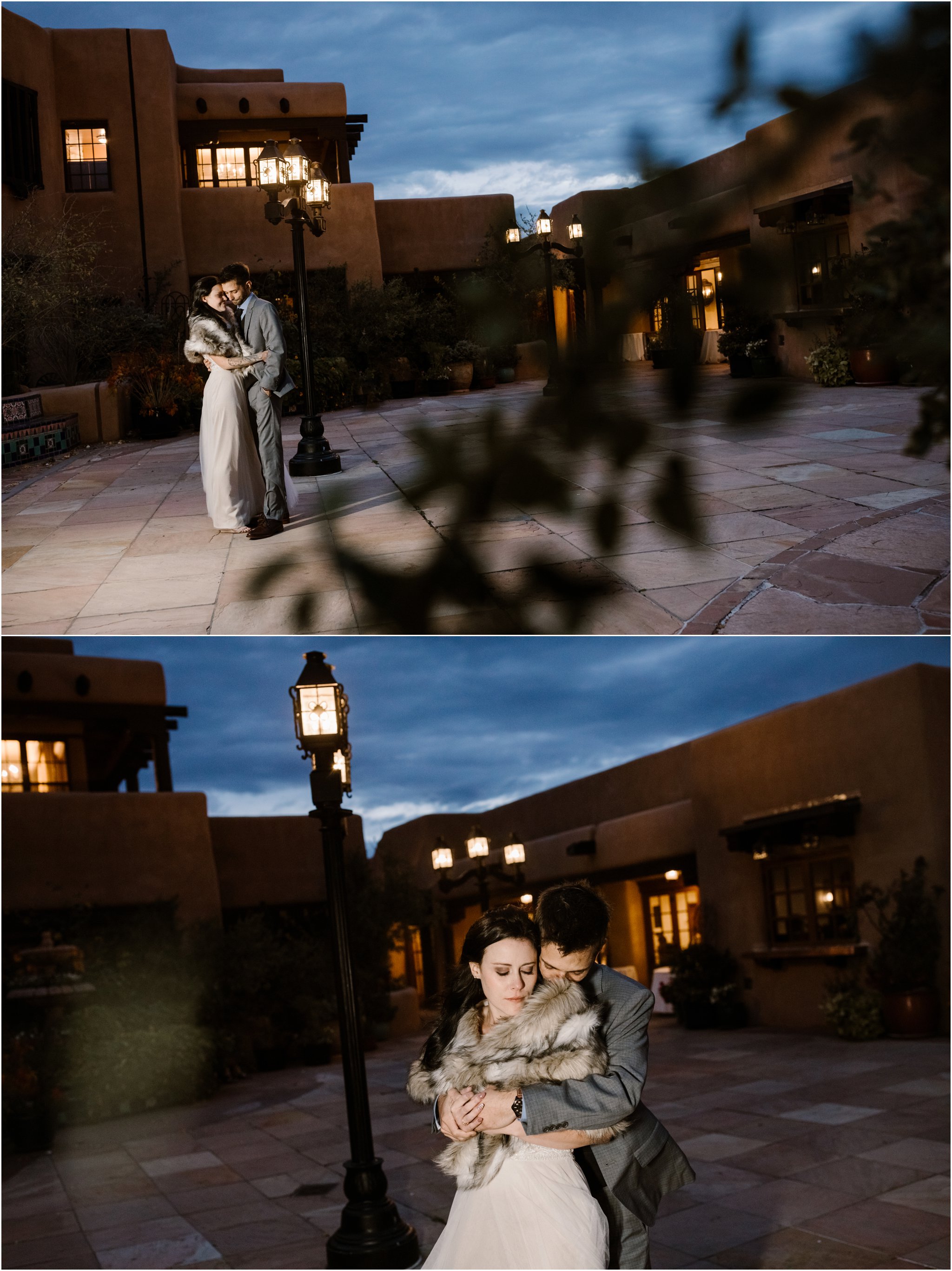 Santa Fe Wedding Photography at La Fonda Hotel