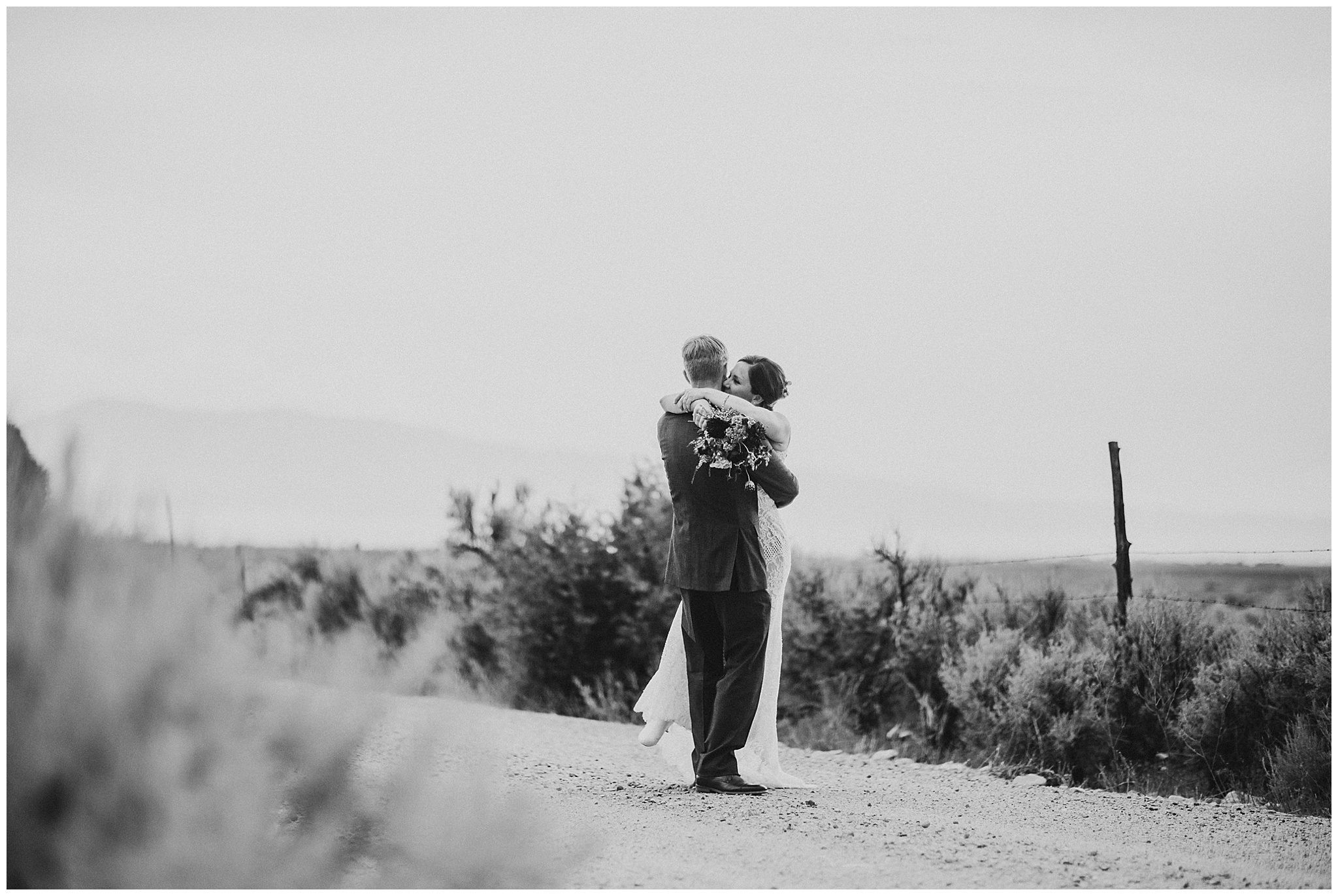 Julia and Casey,  Private Residence New Mexico