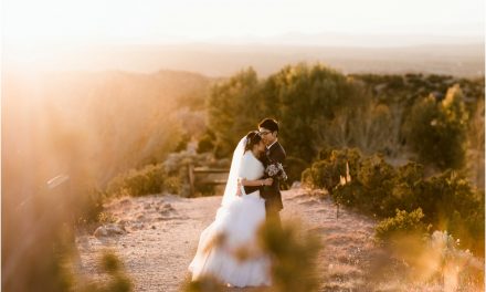 Emily and Wil… Loretto Chapel and Rancho Encantado