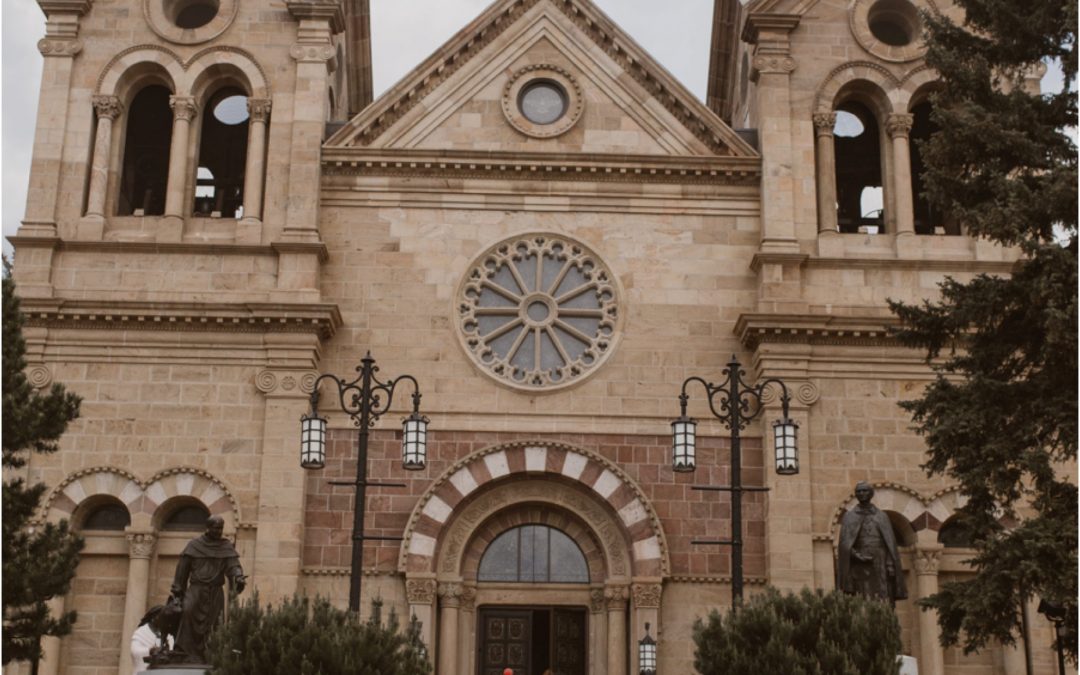 Alyson and Lucas… A Santa Fe Cathedral Wedding