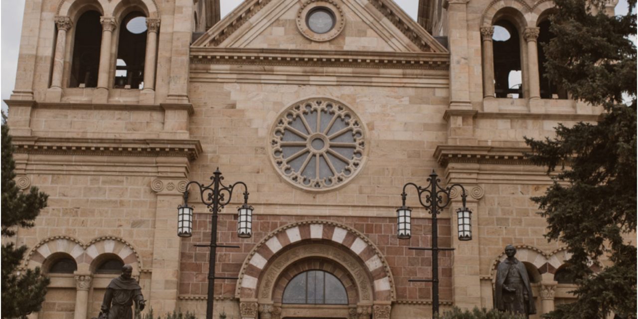 Alyson and Lucas… A Santa Fe Cathedral Wedding