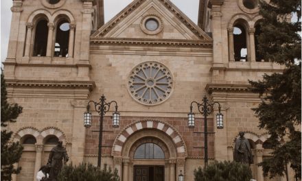 Alyson and Lucas… A Santa Fe Cathedral Wedding